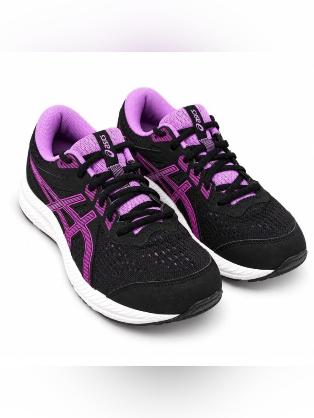 Asics Women's Contend 8 Running Shoes Black & Orchid